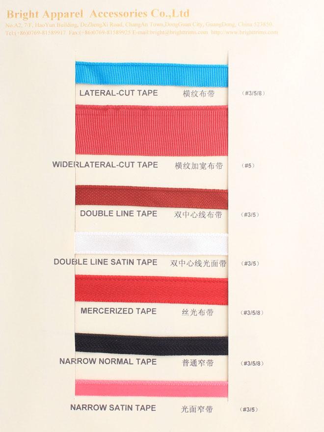 Specail zipper tape #002