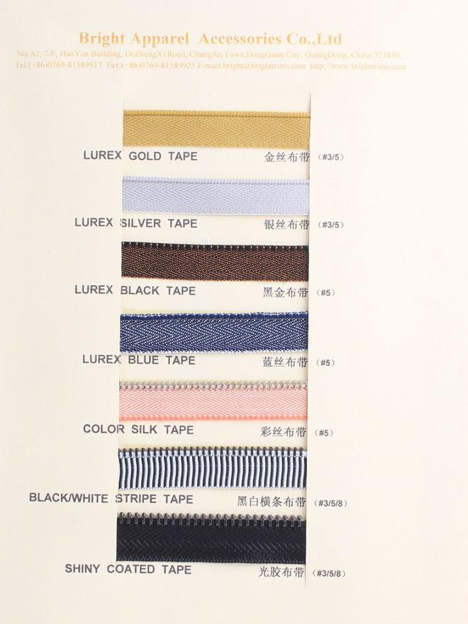 Specail zipper tape #003
